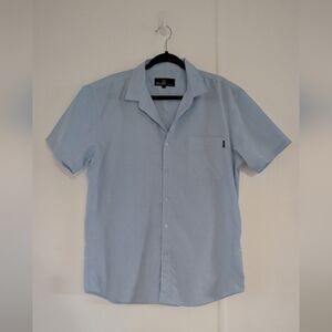 Molokai Surf Co. Sky Blue Casual Button-Down Shirt Size XL